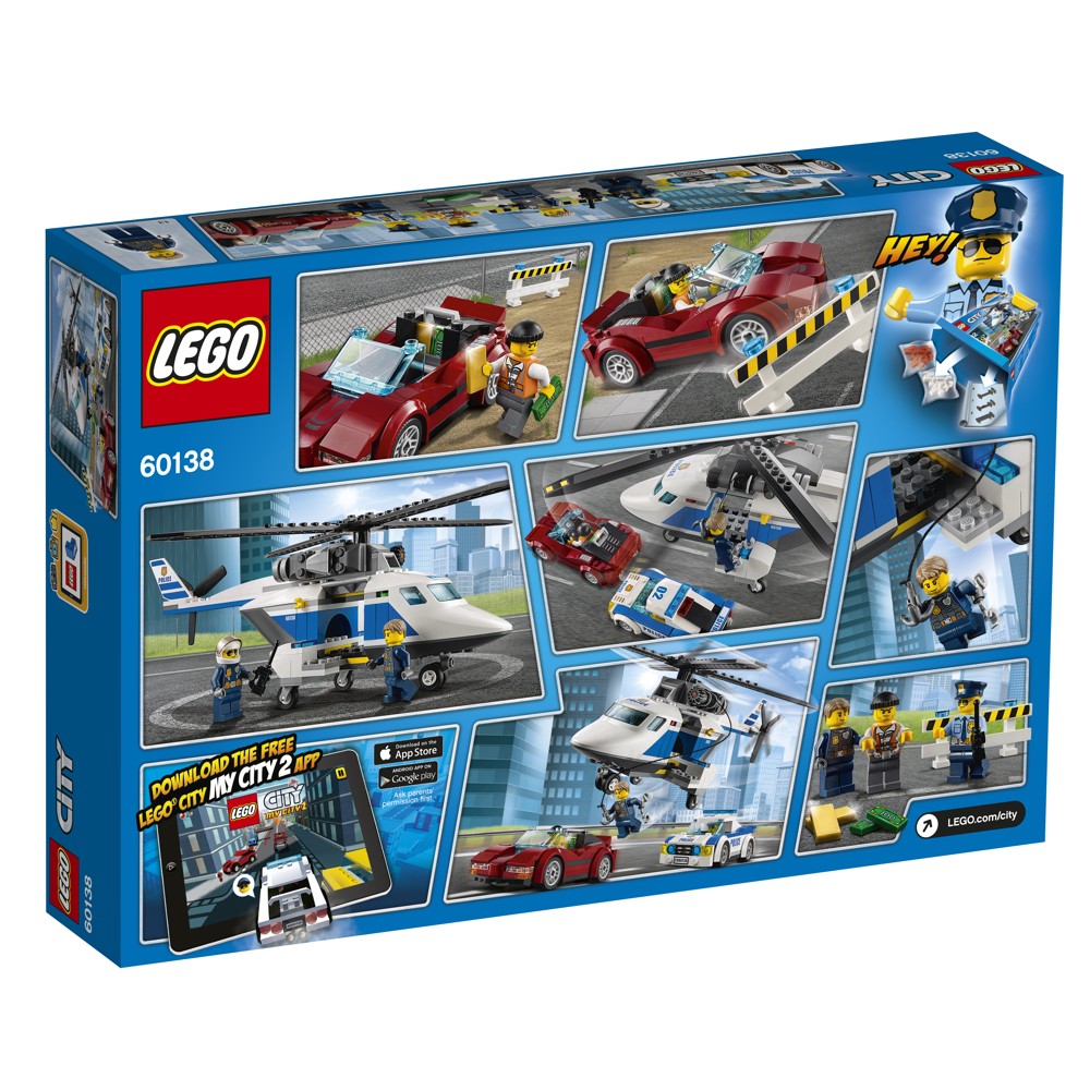 LEGO® City 60138, Honicka ve vysoké rychlosti