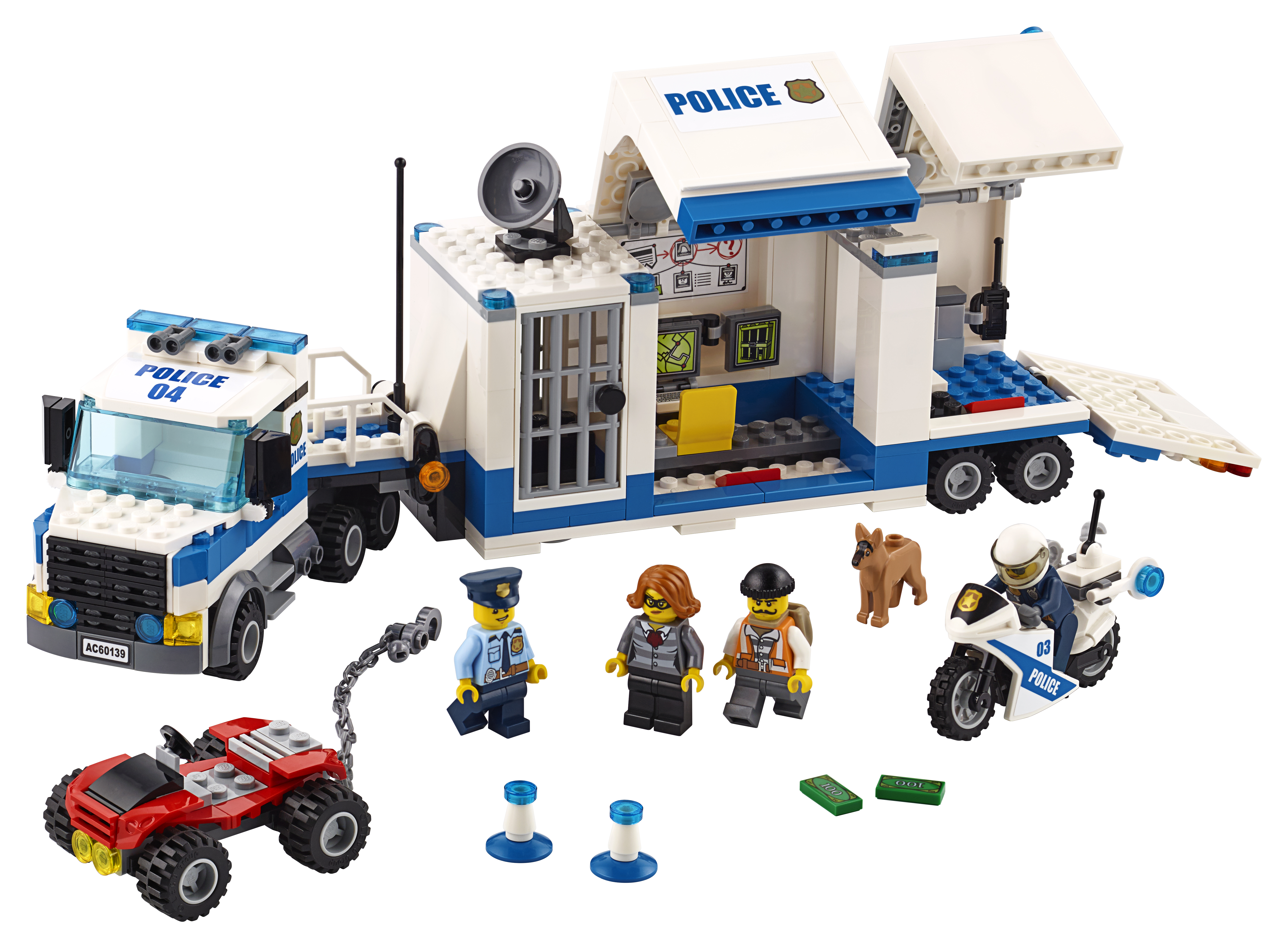 LEGO® City 60139, Mobilní velitelské centrum