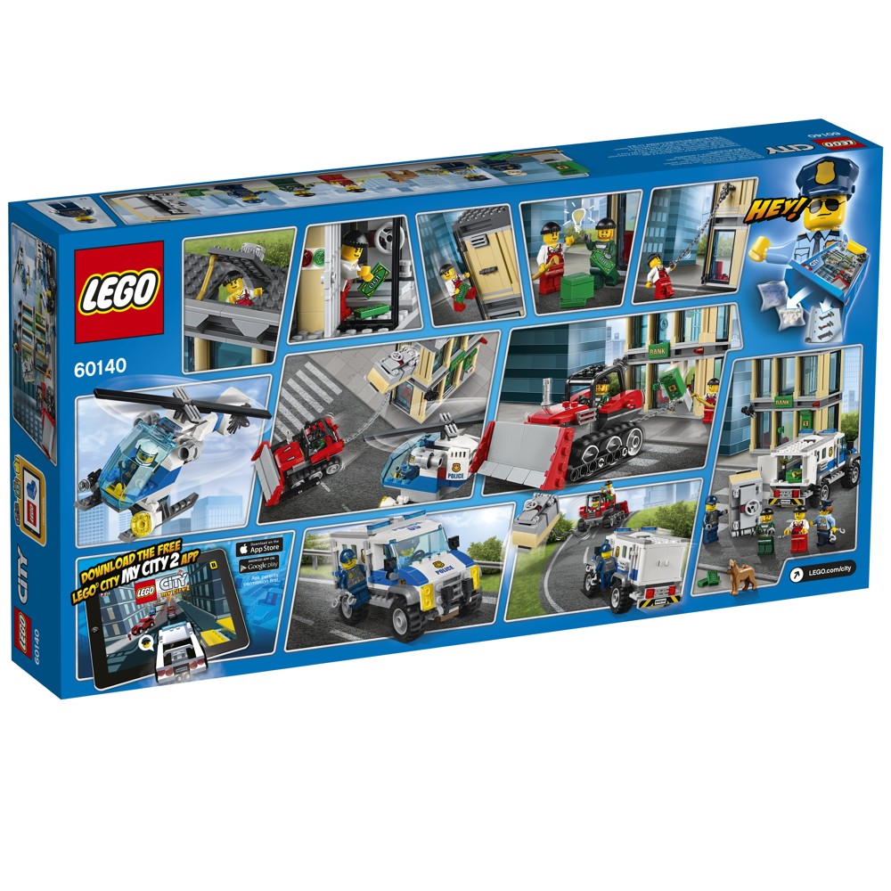 LEGO® City 60140, Vloupání buldozerem