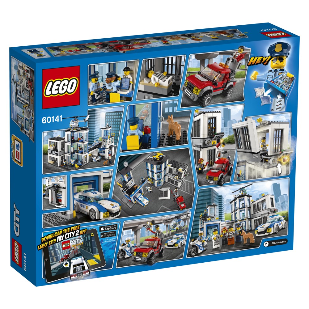 LEGO® City 60141, Policejní stanice