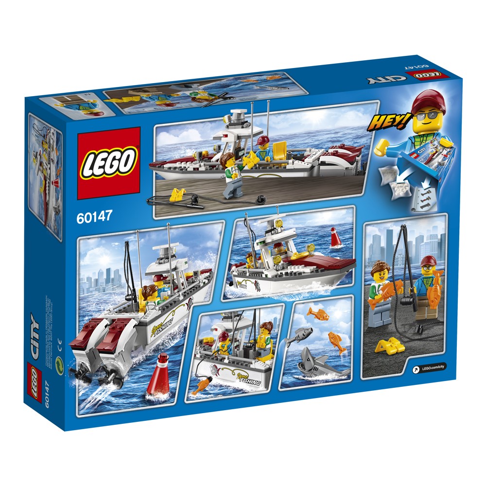 LEGO® City 60147, Rybářská loďka