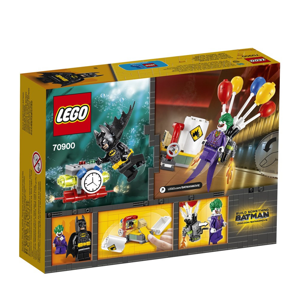 THE LEGO® BATMAN MOVIE 70900, Jokerův útěk v balónu