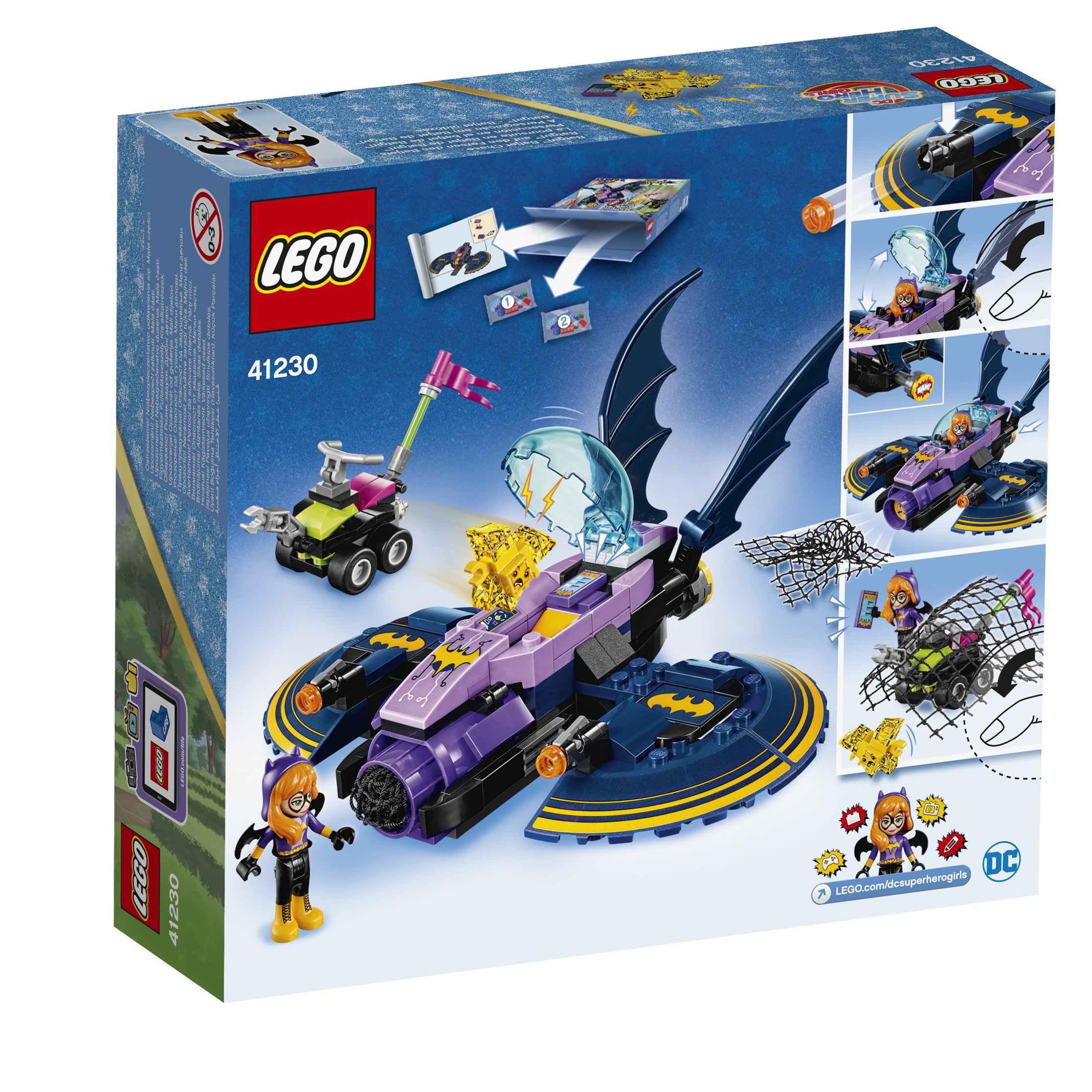 LEGO® DC Super Hero Girls™ 41230 Batgirl™ a honička v Batjetu