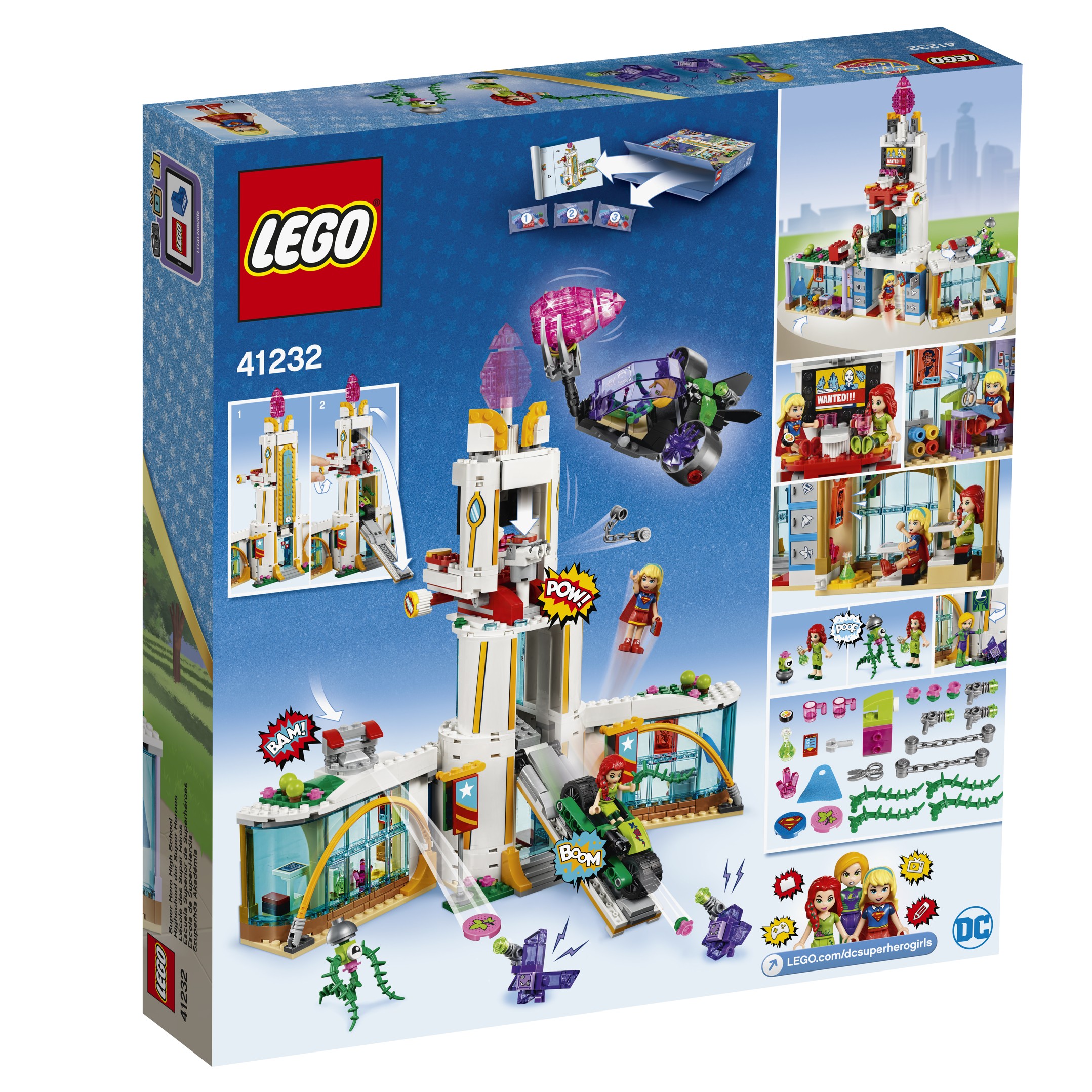 LEGO® DC Super Hero Girls™ 41232 Střední škola pro super hrdinky