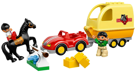 LEGO DUPLO 10807 Přívěs pro koně