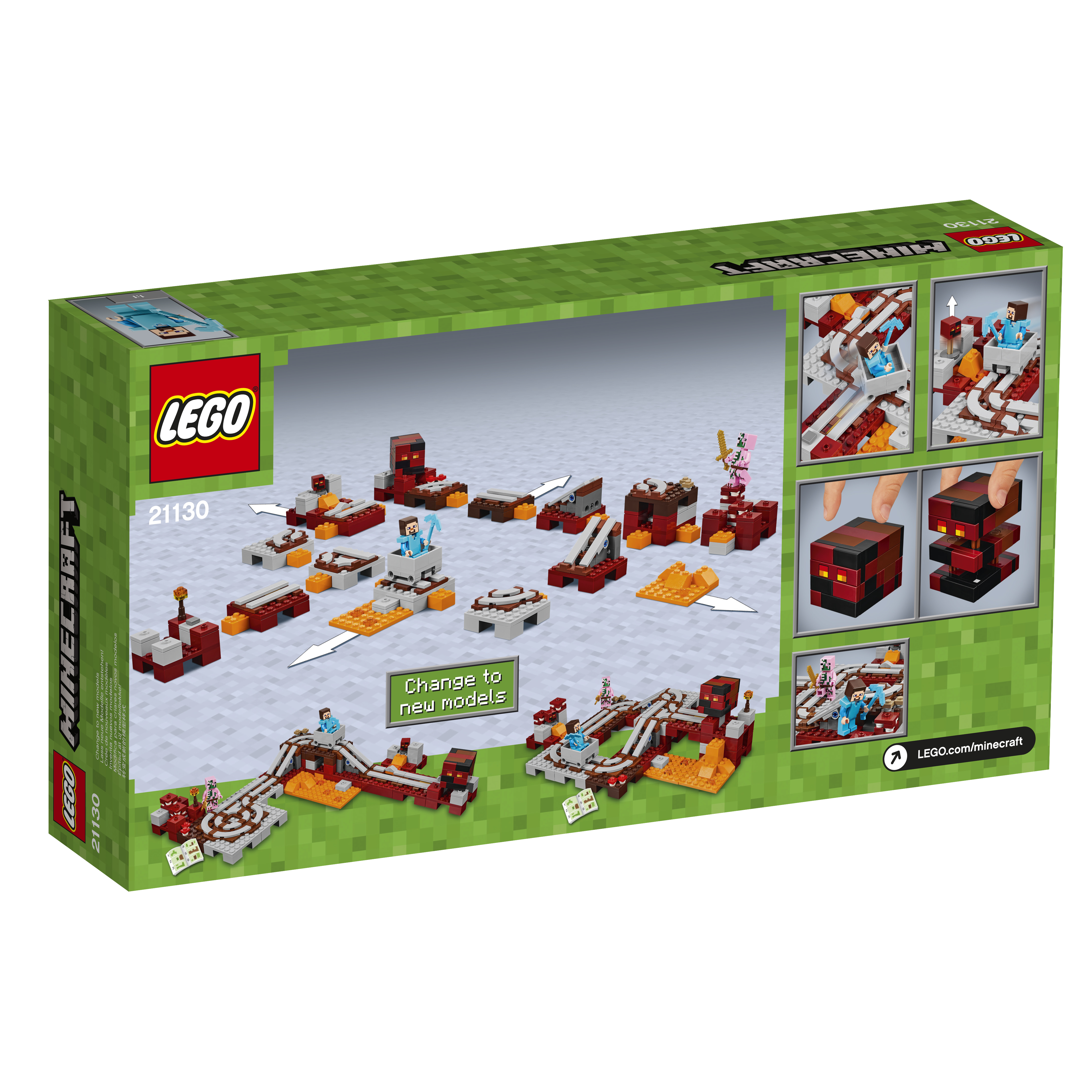 LEGO® Minecraft™ 21130 Podzemní železnice