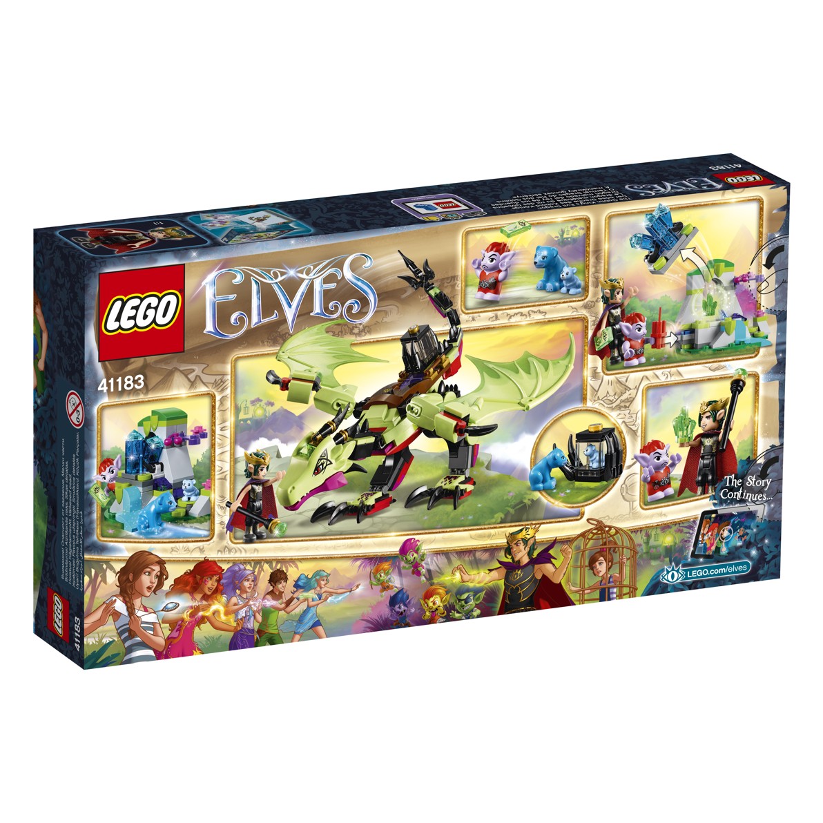 LEGO® Elves 41183 Zlý drak krále skřetů