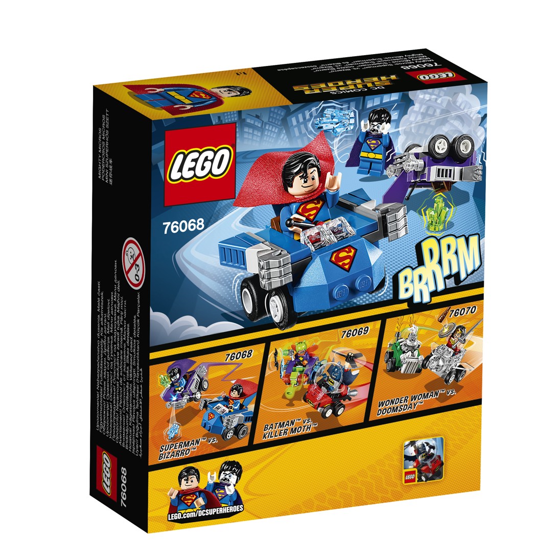 LEGO® DC Comics Super Heroes 76068 Mighty Micros: Superman™ vs. Bizarro™
