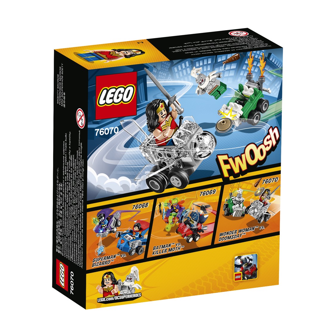 LEGO® DC Comics Super Heroes 76070 Mighty Micros: Wonder Woman™ vs. Doomsday™