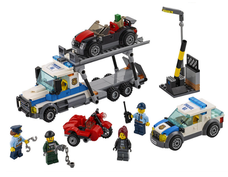 LEGO City 60143 Krádež transportéru aut