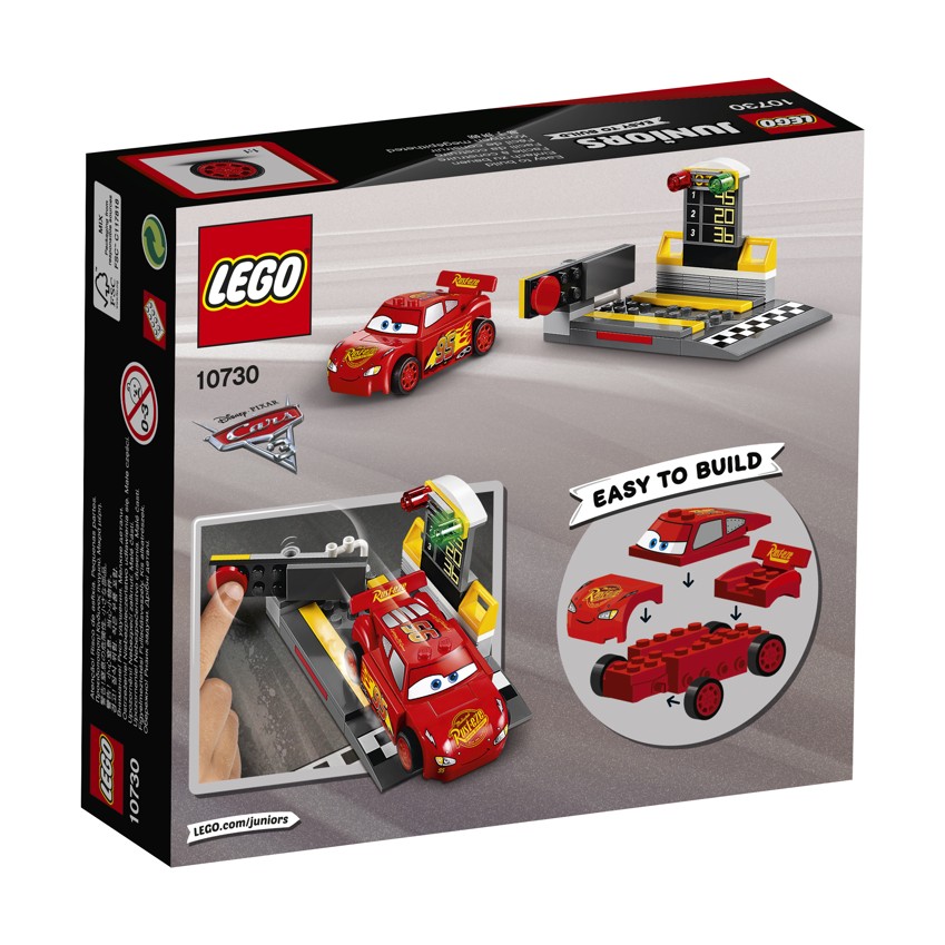 Lego Juniors 10730 Vystřelovač Bleska McQueena