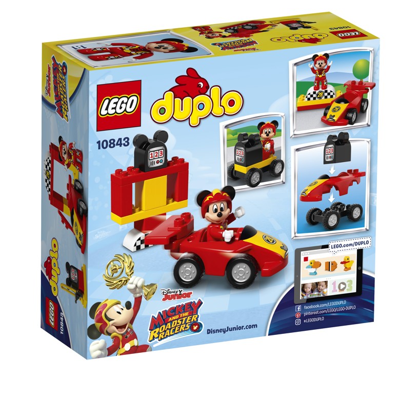 LEGO Duplo 10843 Mickeyho závodní auto