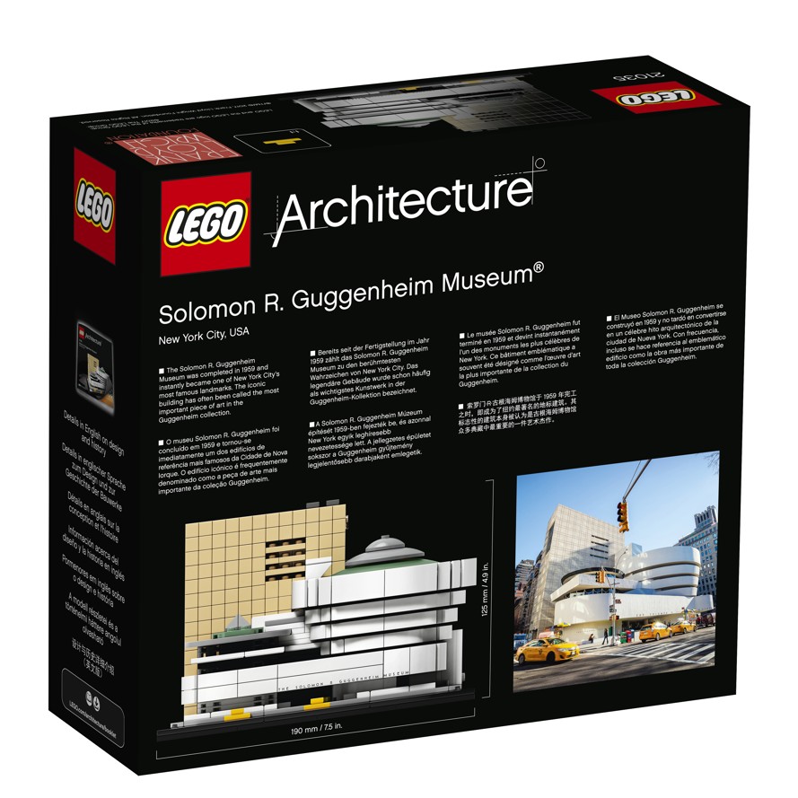 LEGO Architecture 21035 Guggenheimovo muzeum
