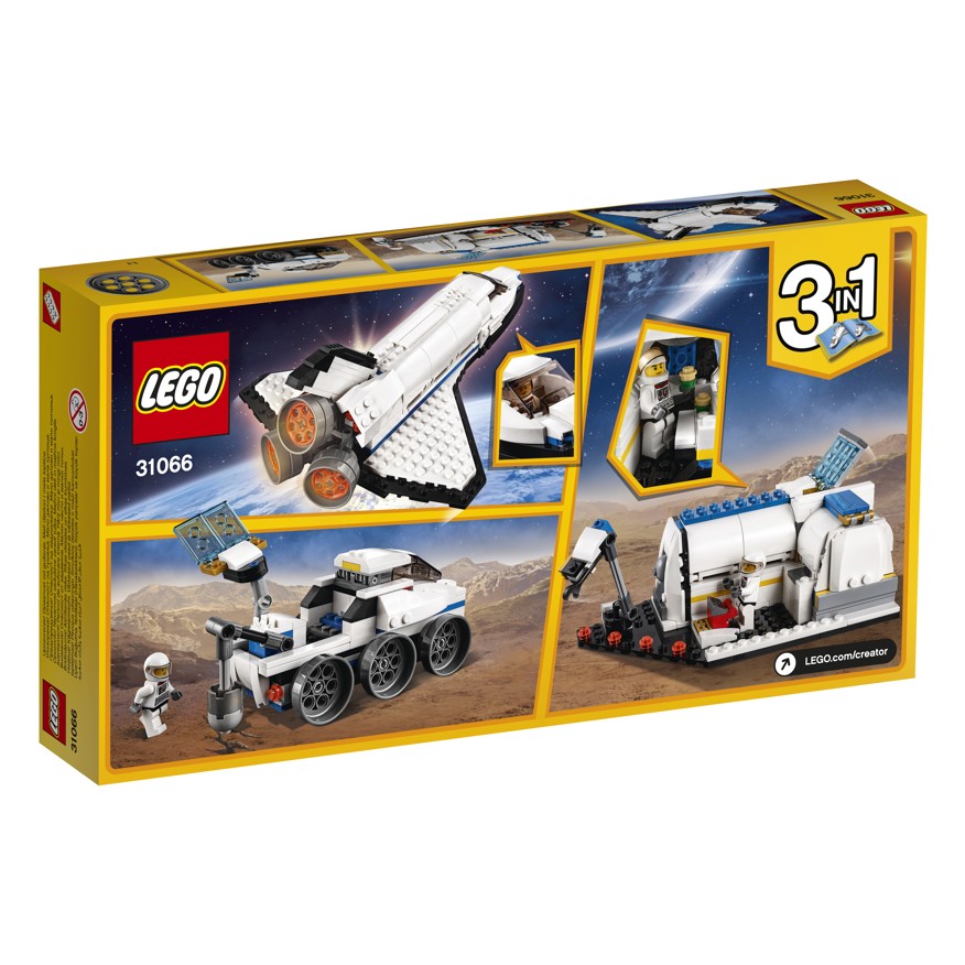 LEGO Creator 31066 Vesmírný průzkumný raketoplán
