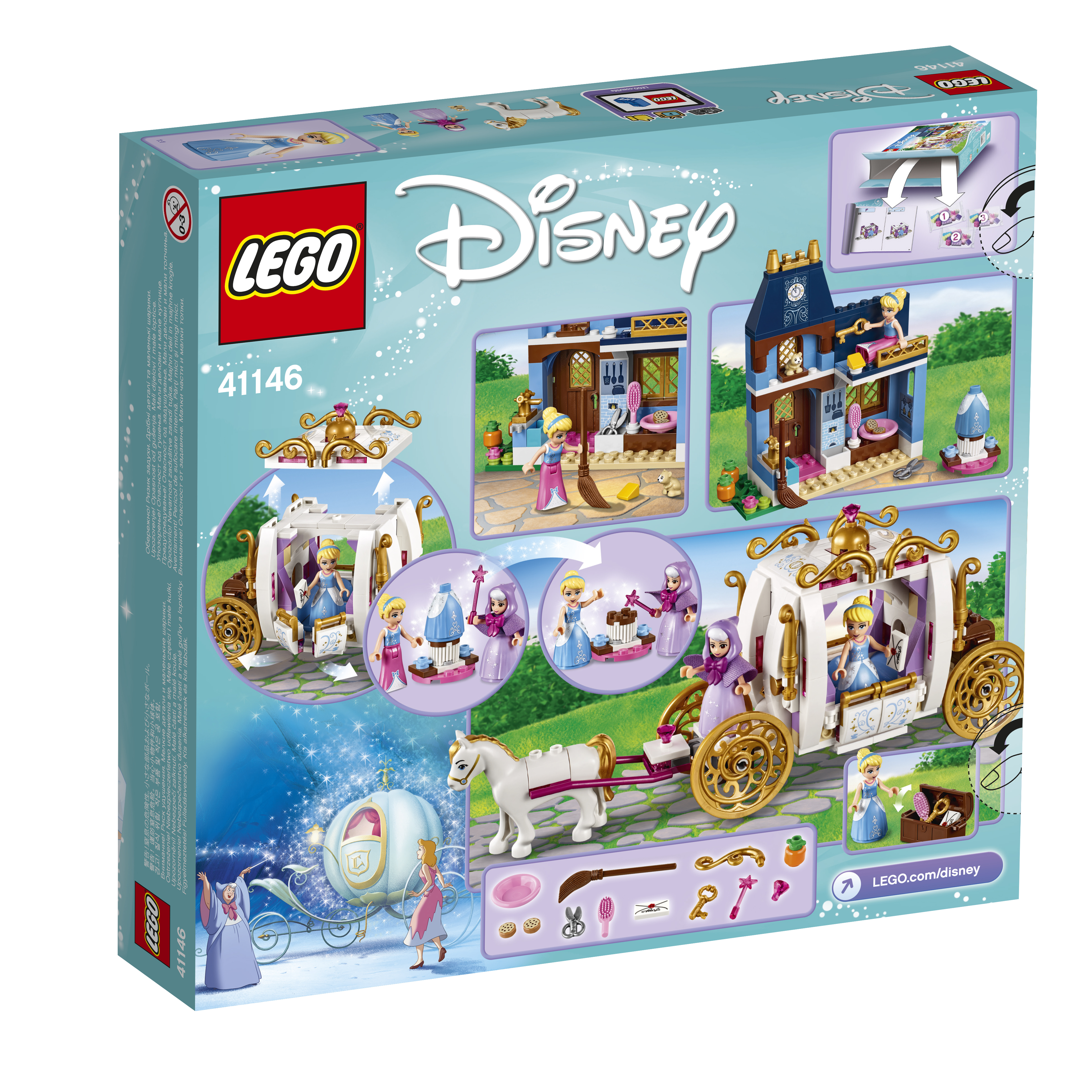 LEGO Disney 41146 Popelčin kouzelný večer