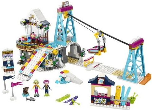 LEGO Friends 41324 Lyžařský vlek v zimním středisku