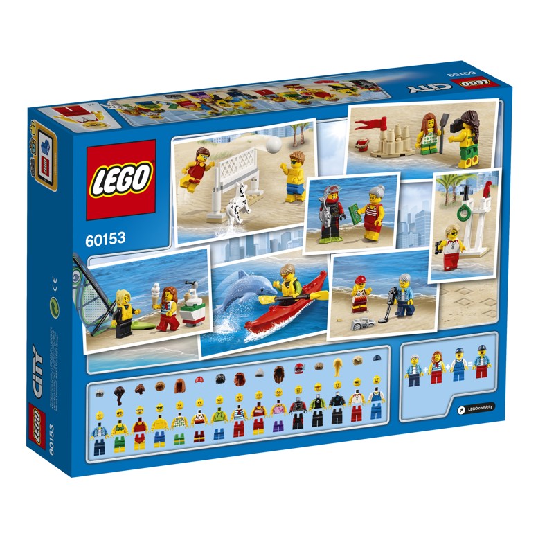 LEGO® CITY 60153 Sada postav - Zábava na pláži