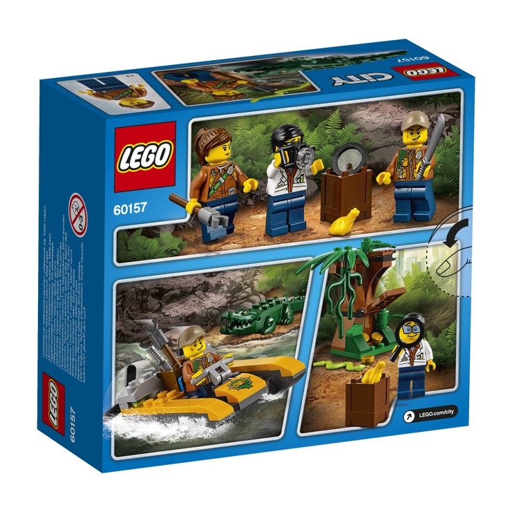 LEGO CITY 60157 Džungle - začátečnická sada