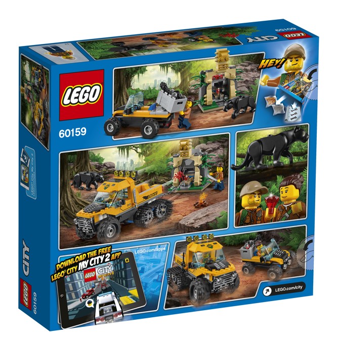 LEGO CITY 60159 Obrněný transportér do džungle