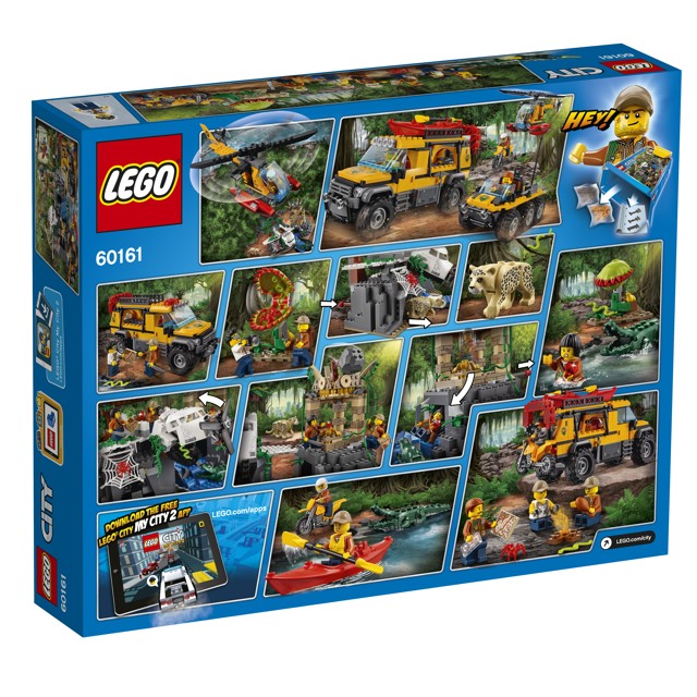 LEGO CITY 60161 Průzkum oblasti v džungli