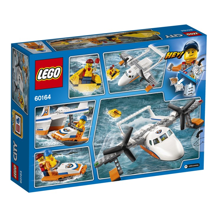 LEGO CITY 60164 Záchranářský hydroplán