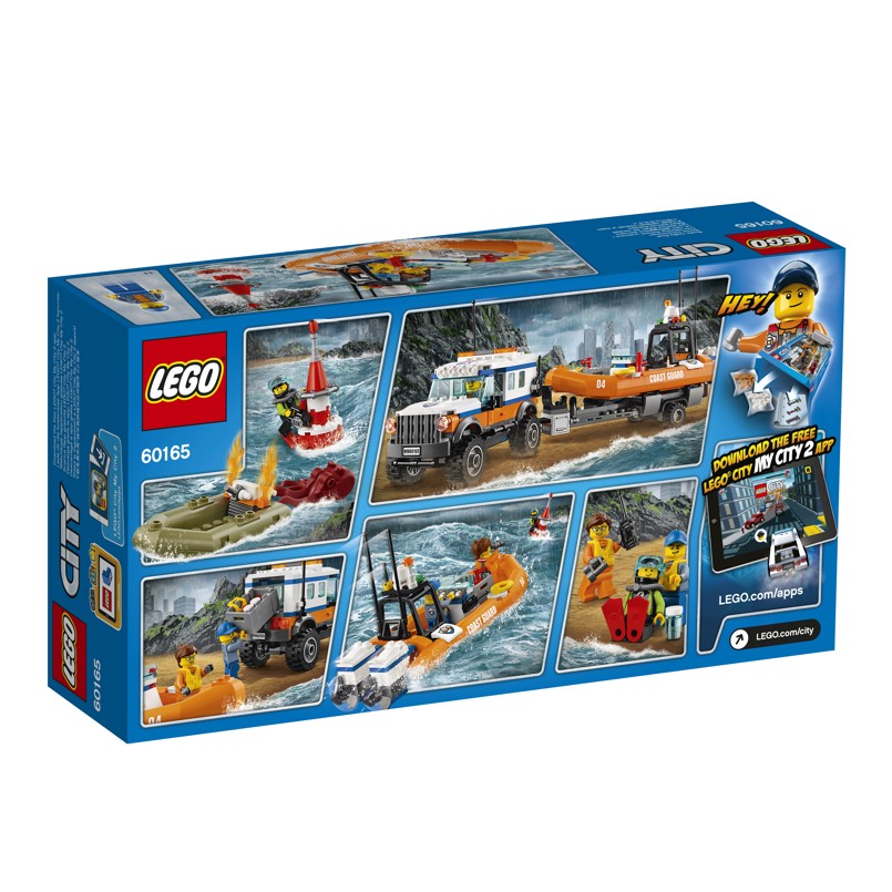 LEGO CITY 60165 Vozidlo zásahové jednotky 4x4