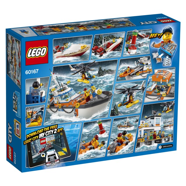 LEGO CITY 60167 Základna pobřežní hlídky