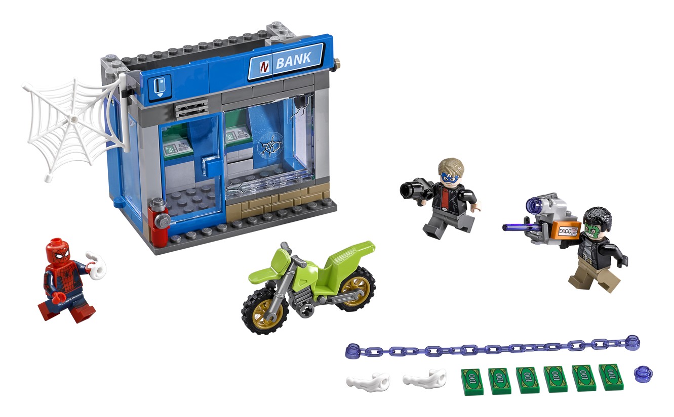 LEGO Super Heroes 76082 Krádež bankomatu