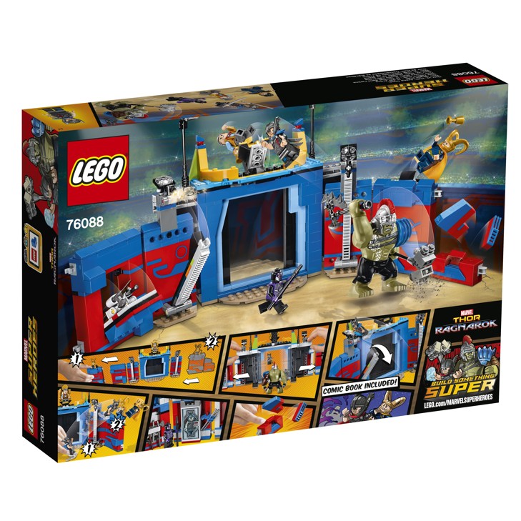 LEGO Super Heroes 76088 Thor vs. Hulk: Souboj v aréně