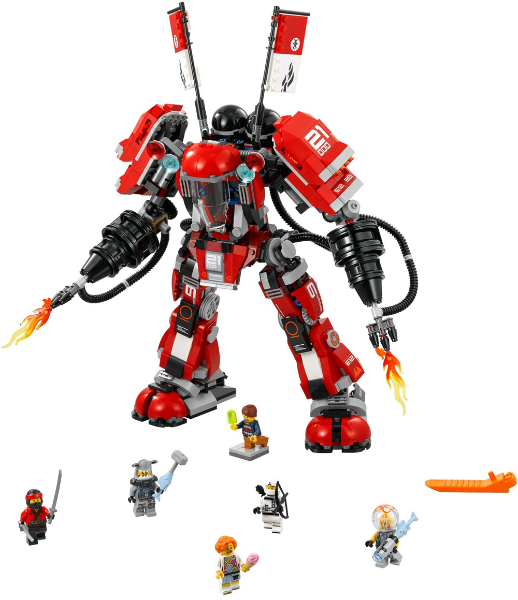 LEGO Ninjago 70615 Ohnivý robot