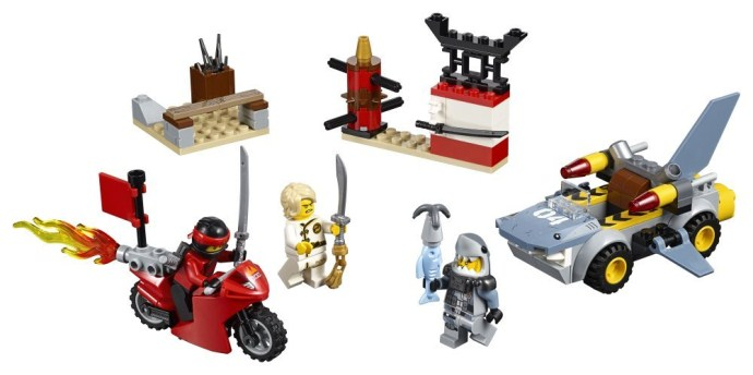 LEGO JUNIORS 10739 NINJAGO Žraločí útok