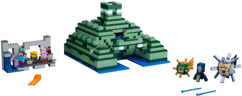 LEGO Minecraft 21136 Památník v oceánu