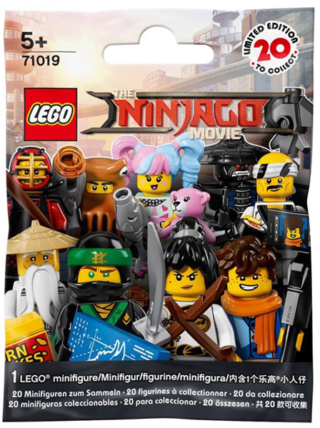 Lego minifigurky 71019 NINJAGO MOVIE sada 20 ks figurek