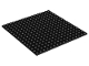 Plate 16*16 černá - black