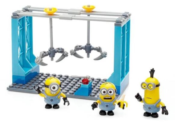Mega Bloks Mimoňové - Katastrofa v továrně- Factory fiasco
