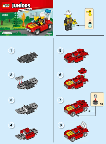 Lego Junior 30338 Požárník