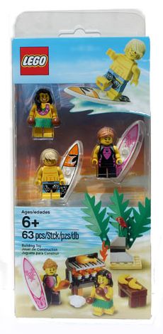 850449-1 - Minifigure Beach Accessory Pack