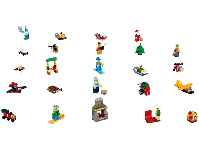 LEGO City 60155 Adventní kalendář 2017