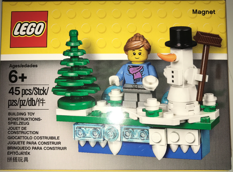 LEGO® 853663 Ikonický sváteční magnet