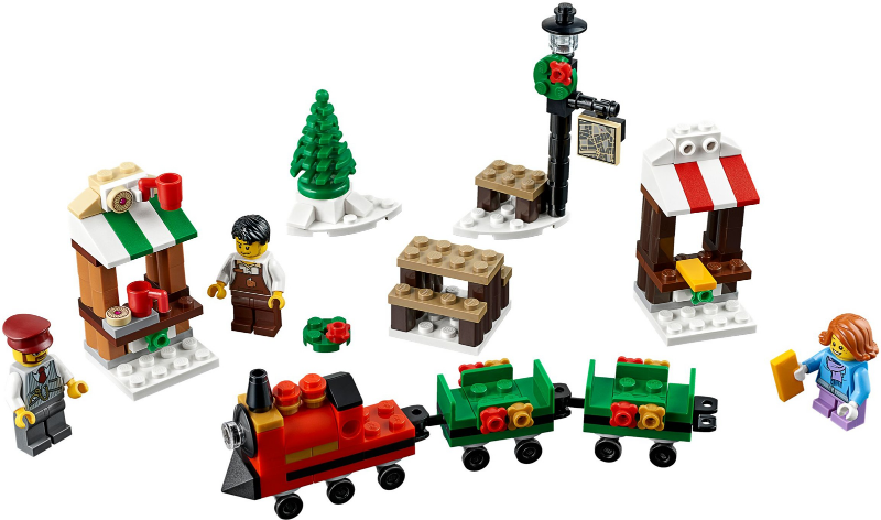 LEGO® 40262 Projížďka vánočním vlakem