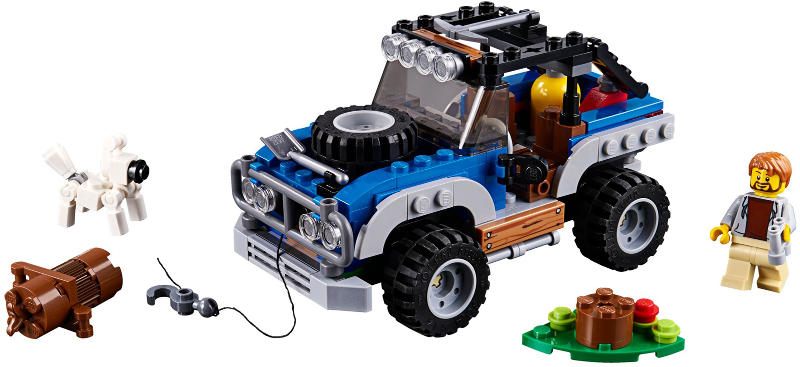 LEGO CREATOR 31075 Dobrodružství ve vnitrozemí