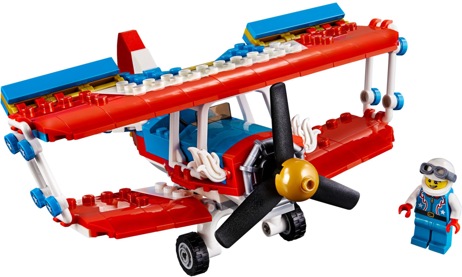 LEGO CREATOR 31076 Odvážné kaskadérské letadlo