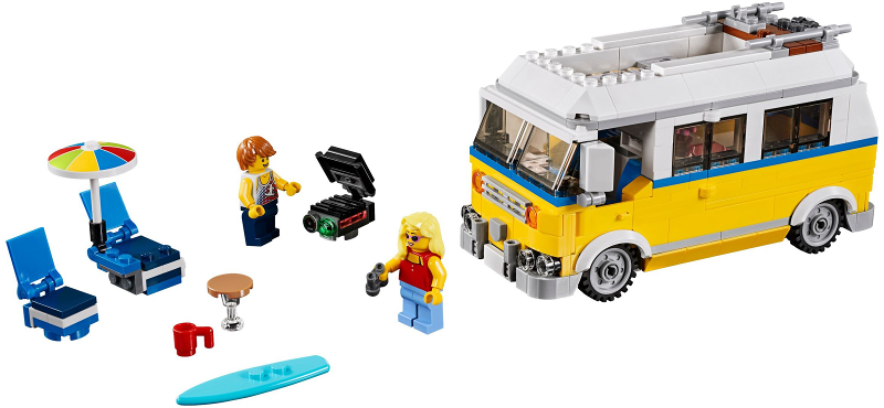 LEGO CREATOR 31079 Surfařská dodávka Sunshine