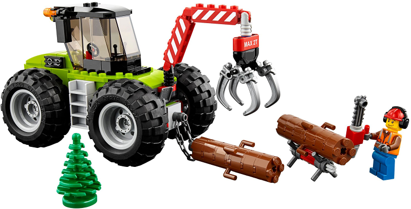 LEGO CITY 60181 Traktor do lesa