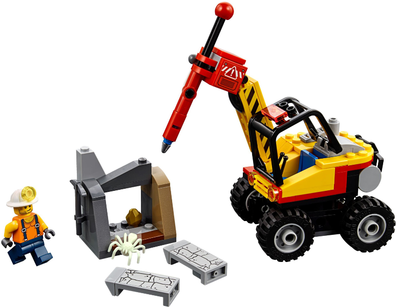 LEGO CITY 60185 Důlní drtič kamenů