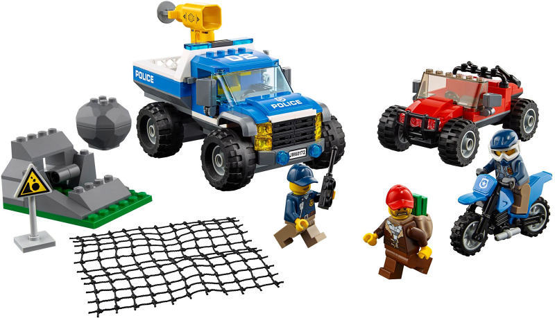LEGO CITY 60172 Honička v průsmyku