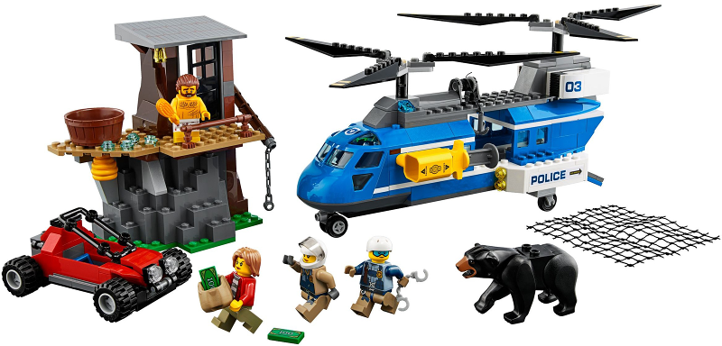 LEGO CITY 60173 Zatčení v horách