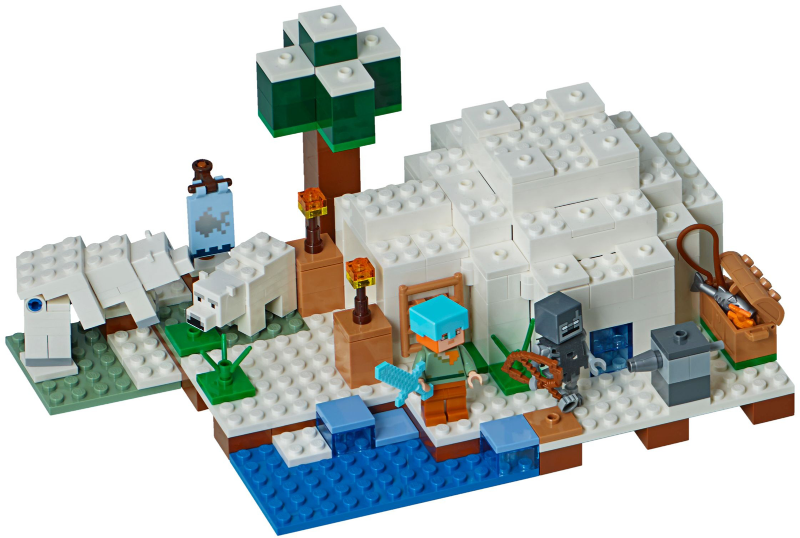 LEGO Minecraft 21142 Iglú za polárním kruhem