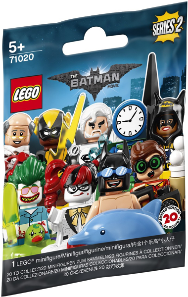 Lego minifigurky 71020 Batman MOVIE 2 (20 minifigurek sada)