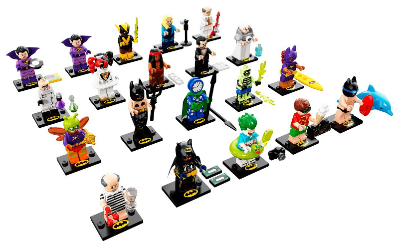 Lego minifigurky 71020 Batman MOVIE 2 (krabice 60 ks minifigurek)